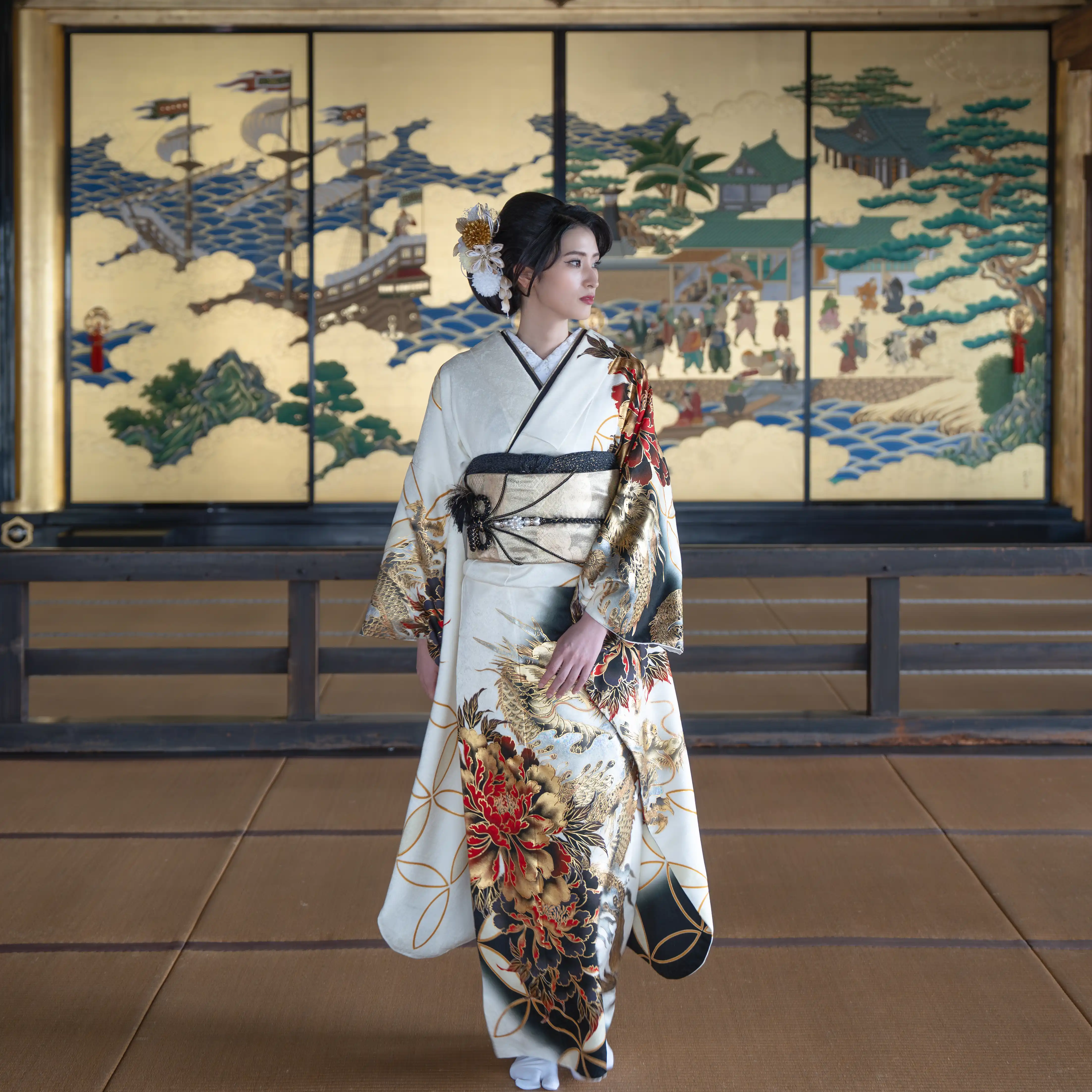 High-class furisode rental 1-day plan