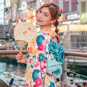 Yukata rental 90-minute plan (adults)