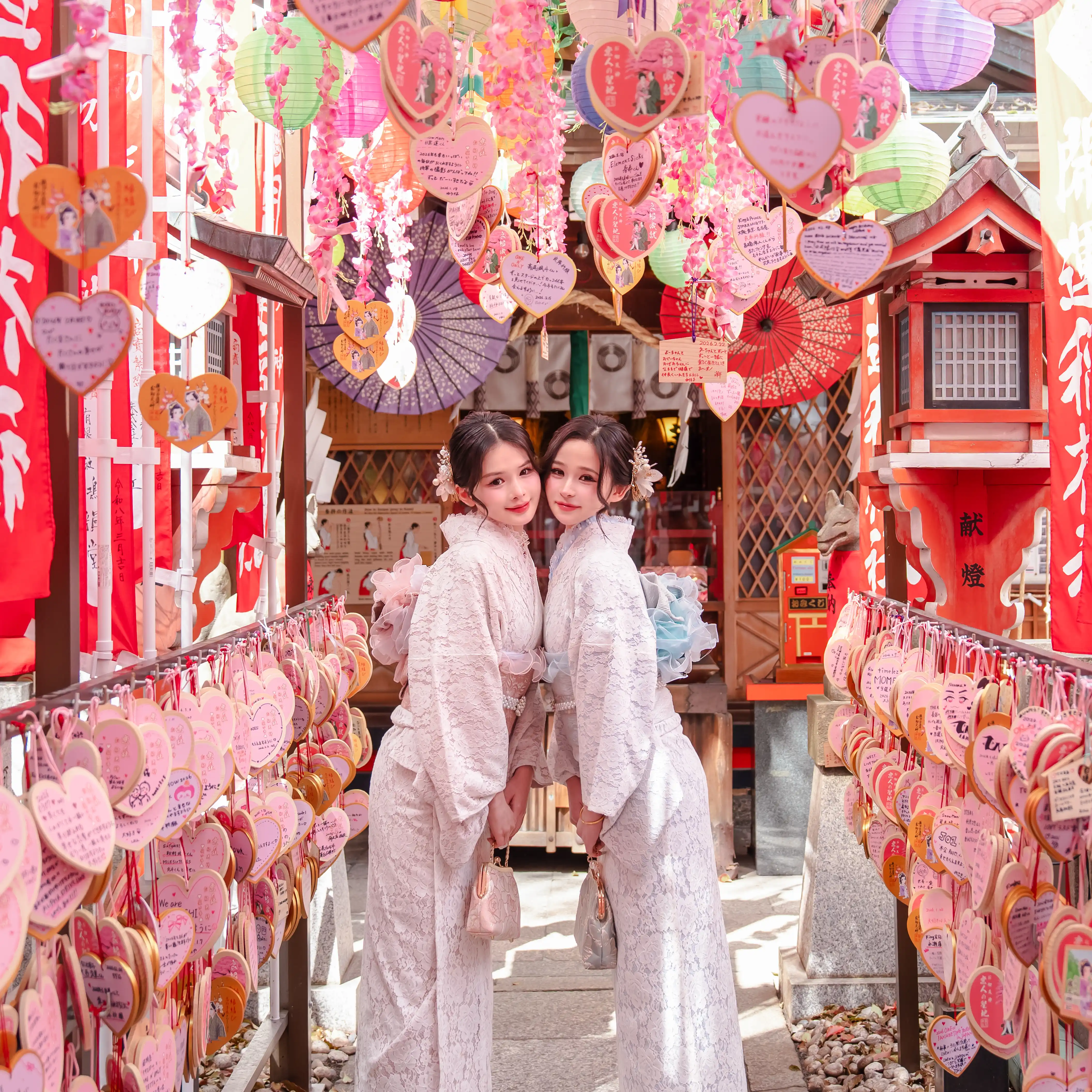Lace Kimono Rental 1-dayplan(For adults)