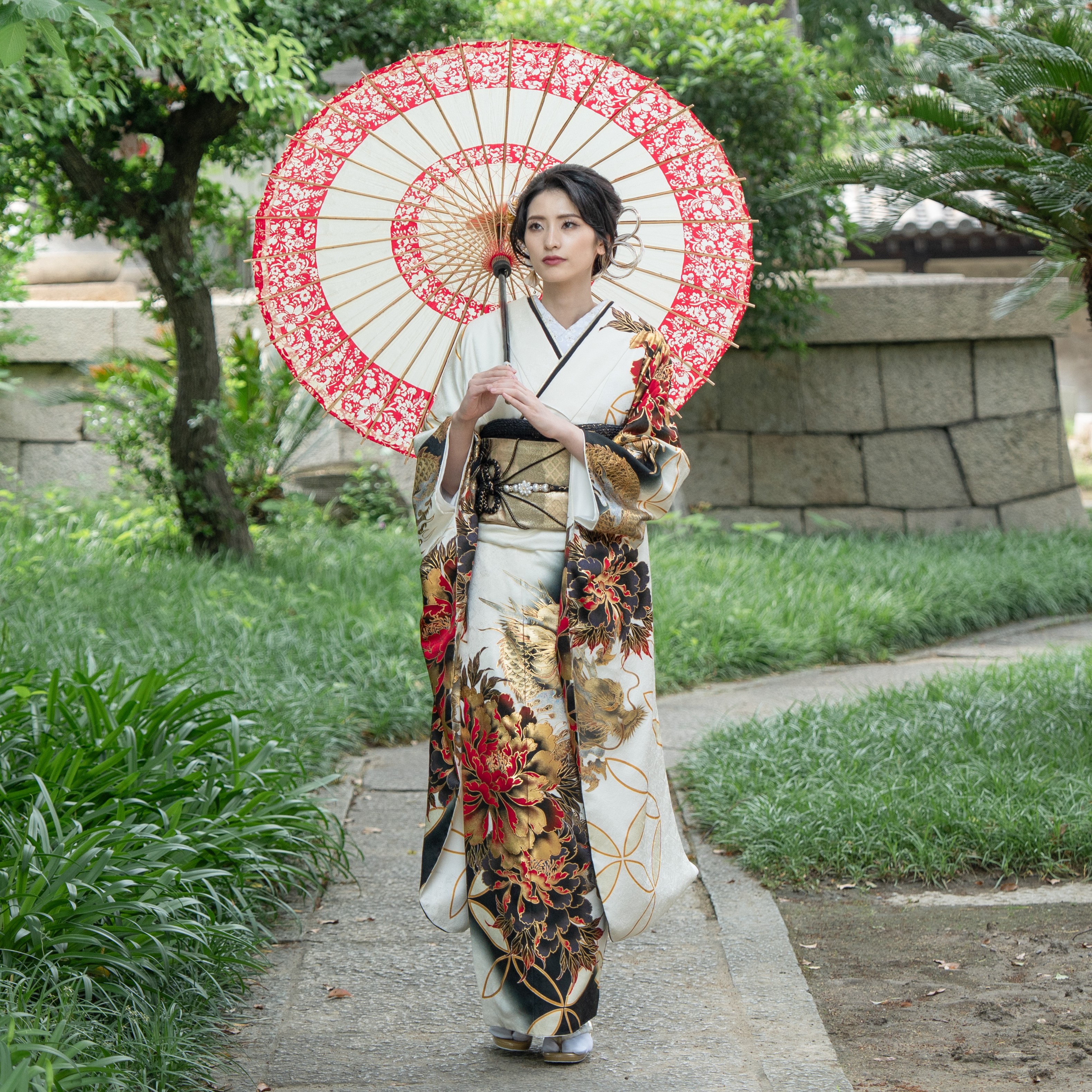 High-class furisode rental 1-day plan
