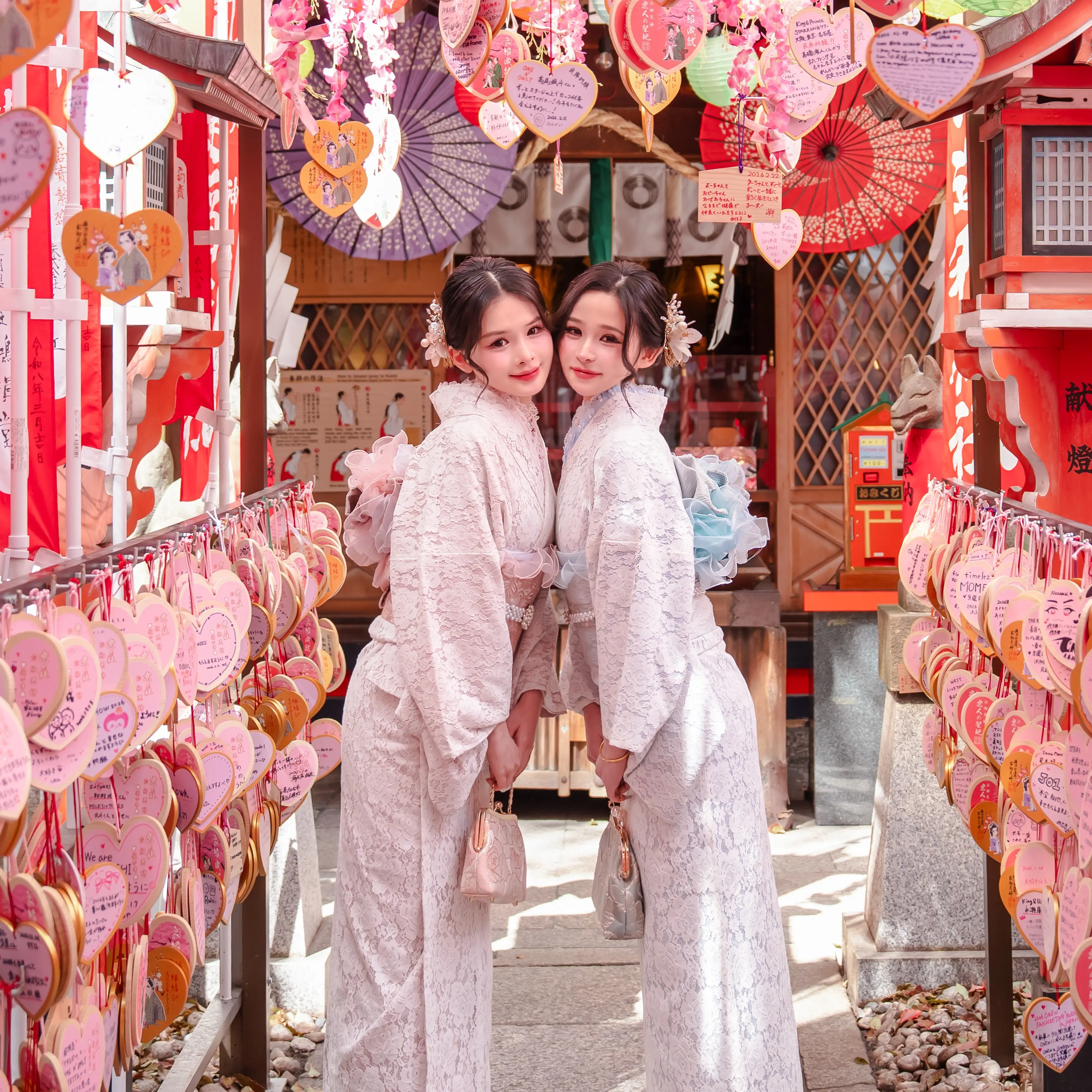 Lace Kimono Rental 1-dayplan(For adults)