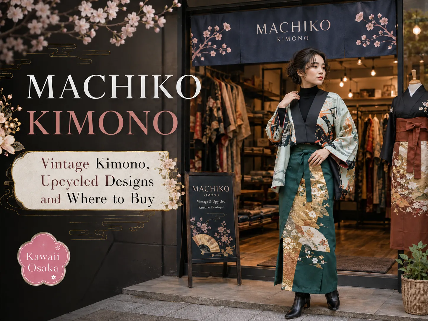 MACHIKO KIMONO: Vintage Kimono, Upcycled Designs and Where to Buy