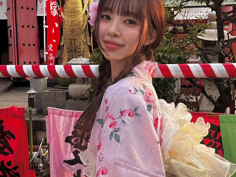 Enjoy the festival in a Yukata!