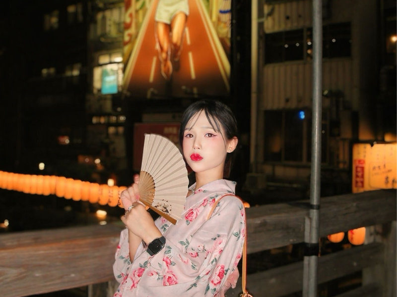 Still hot in Japan’s summer!