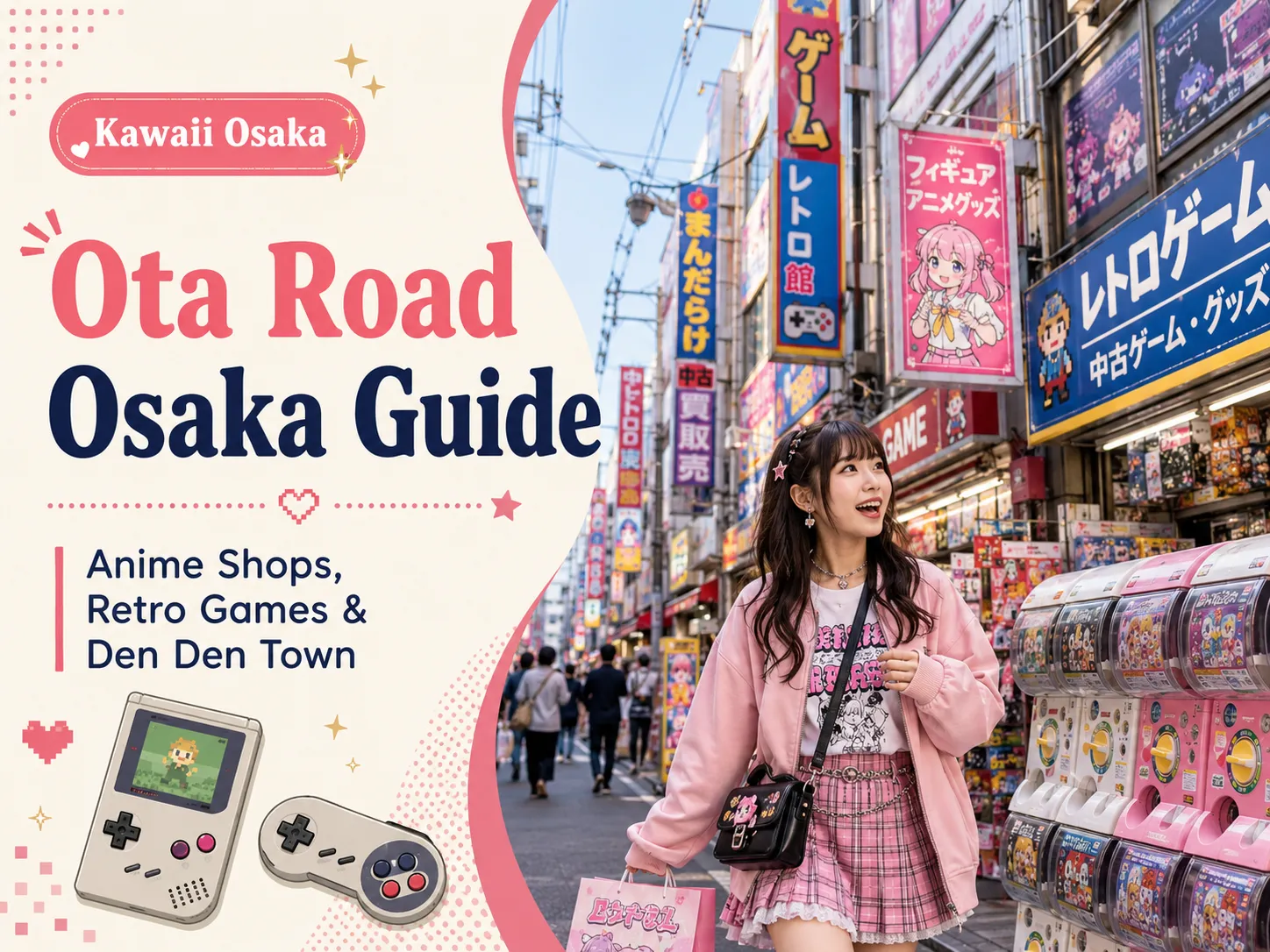Ota Road Osaka Guide: Anime Shops, Retro Games & Den Den Town