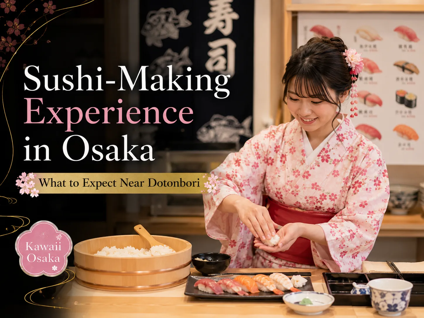Sushi-Making Experience in Osaka: What to Expect Near Dotonbori
