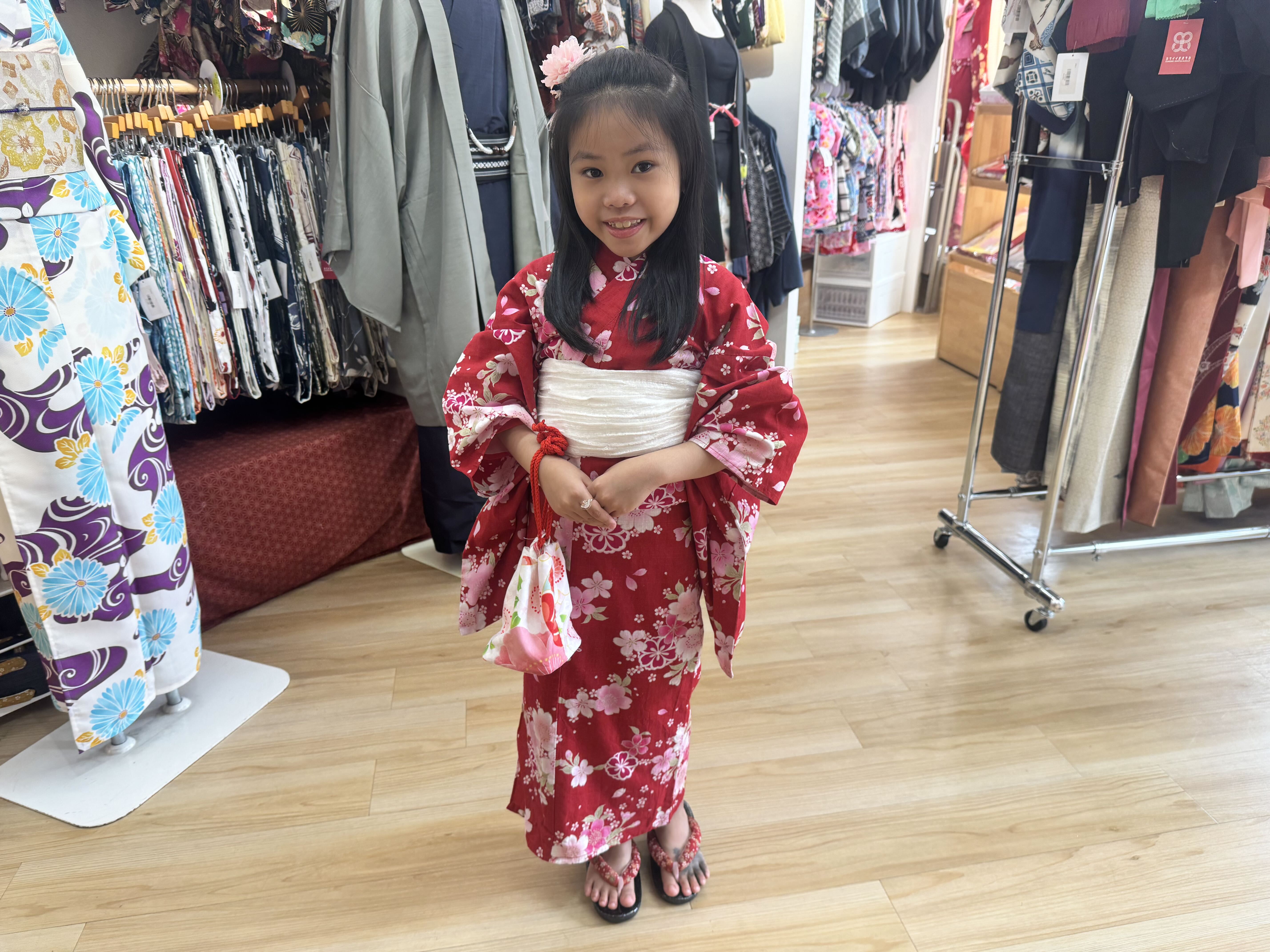 Kids’ Yukata Rental