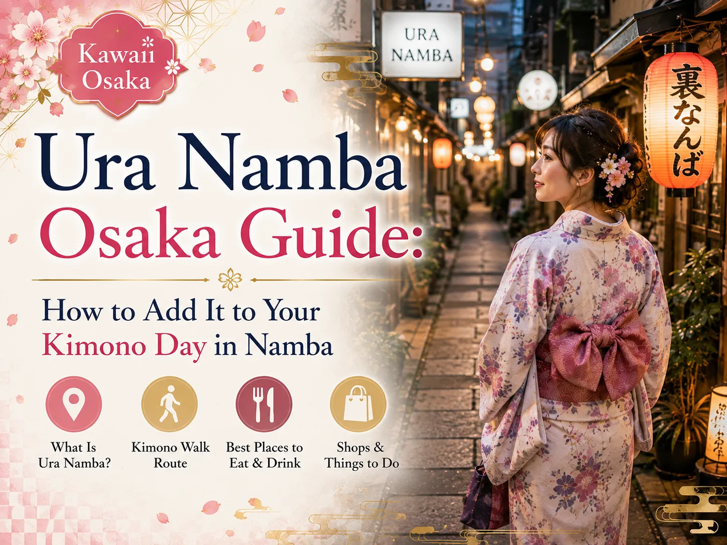 Ura Namba Osaka Guide: How to Add It to Your Kimono Day in Namba