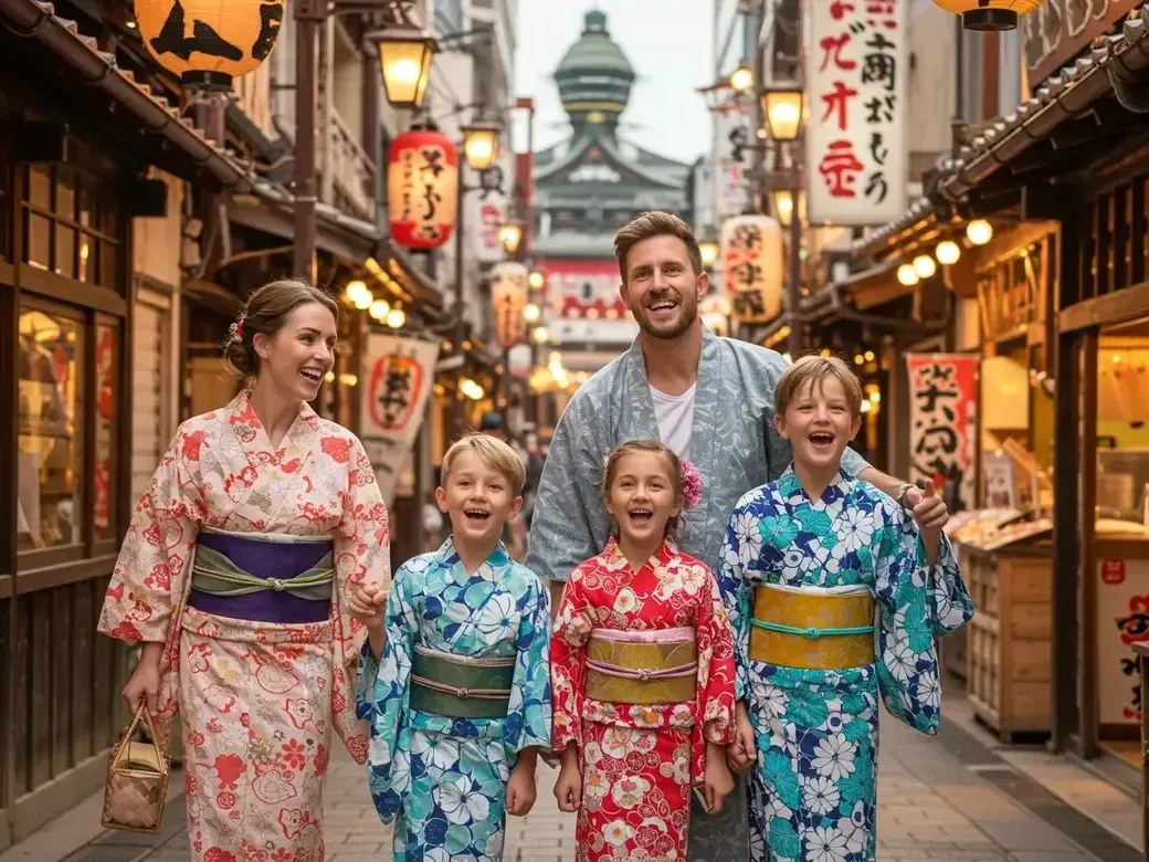 Kimono with Kids: A Family-Friendly Cultural Experience in Osaka